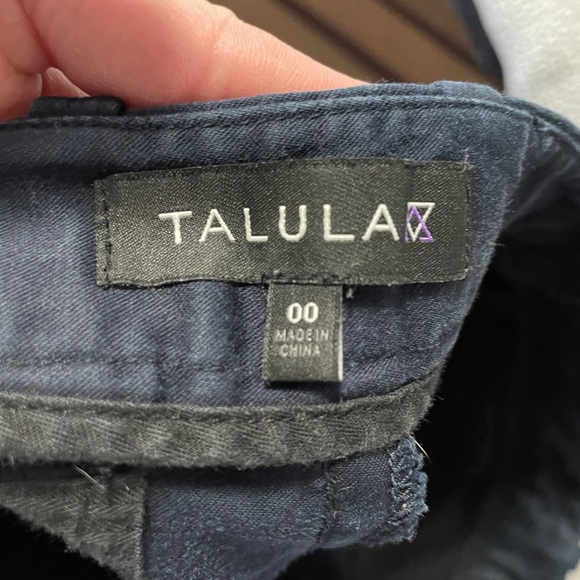 Talula navy shorts - Picture 3 of 4